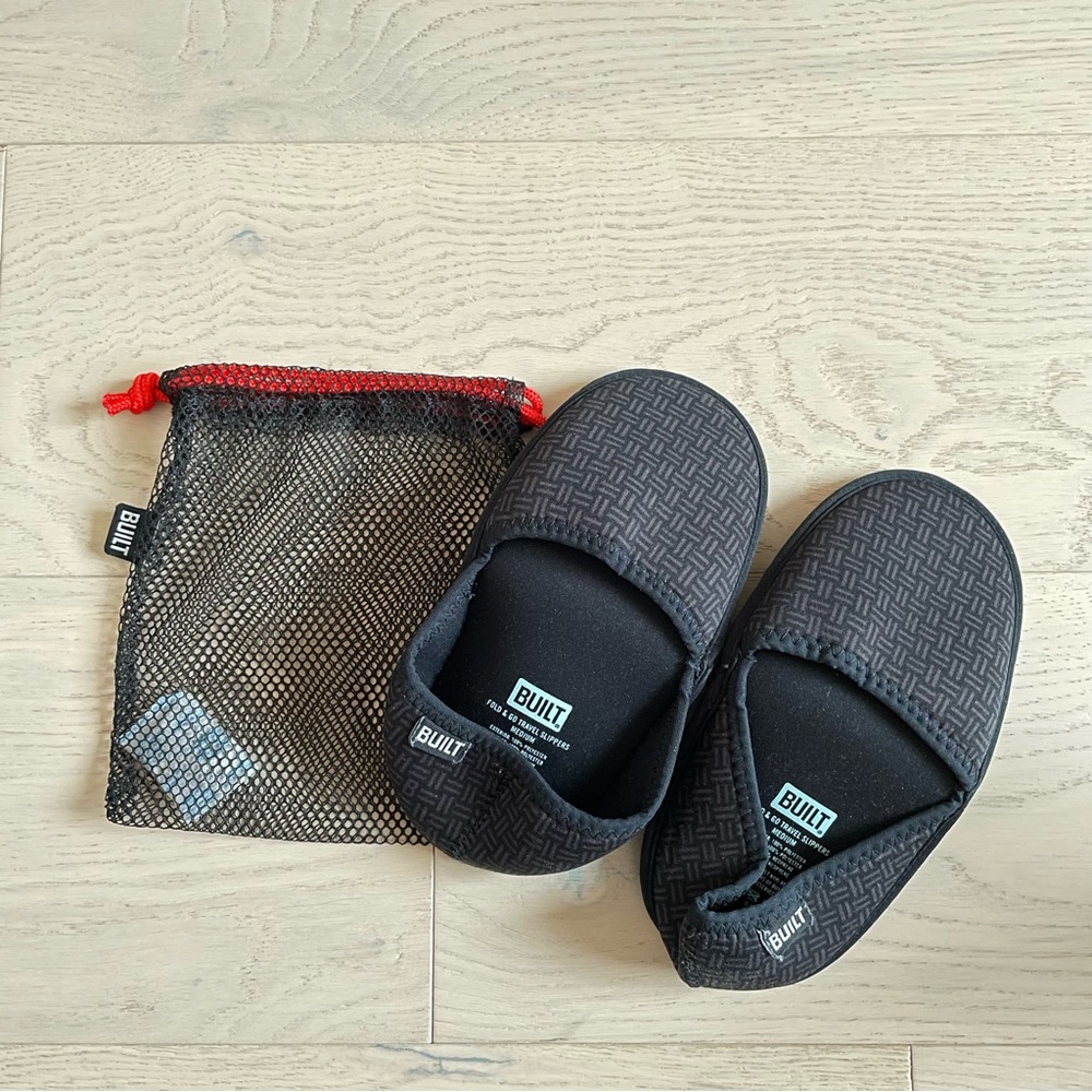 BUILT NY | Fold & Go Travel Slippers